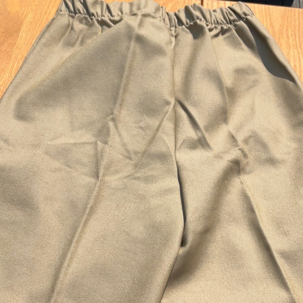 NWT Vintage Sears Pull ON stitch khaki denim jeans 10 petite Made in USA - Picture 8 of 10